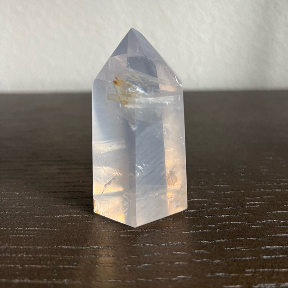 💖 Jelly Rose Quartz Crystal Point